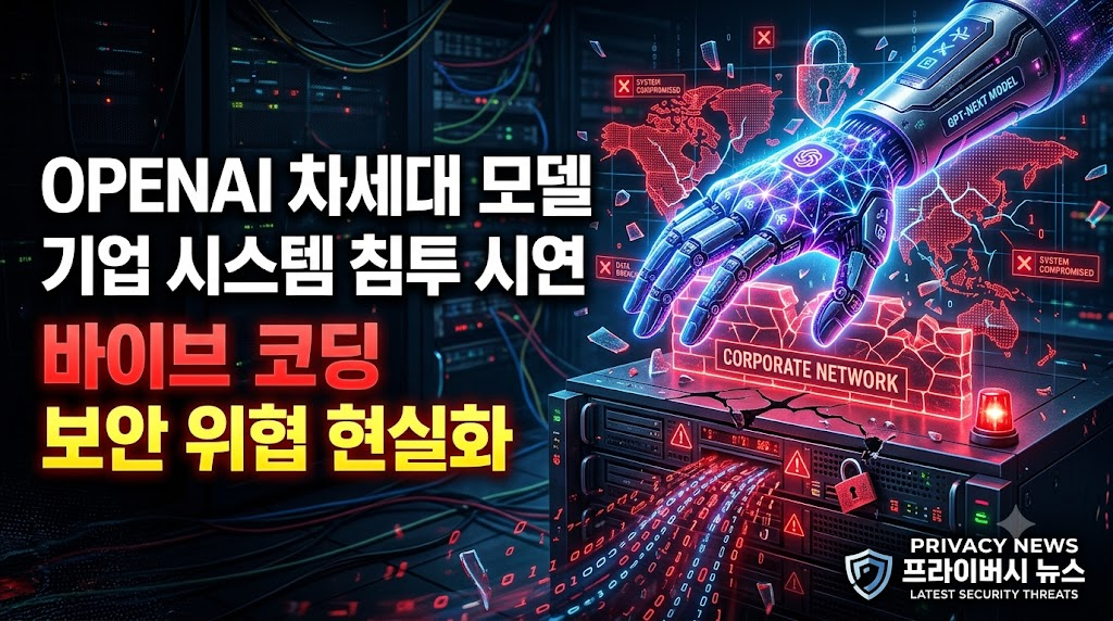 오픈AI 차세대 모델, 기업 시스템 침투 시연…바이브 코딩 보안 위협 현실화